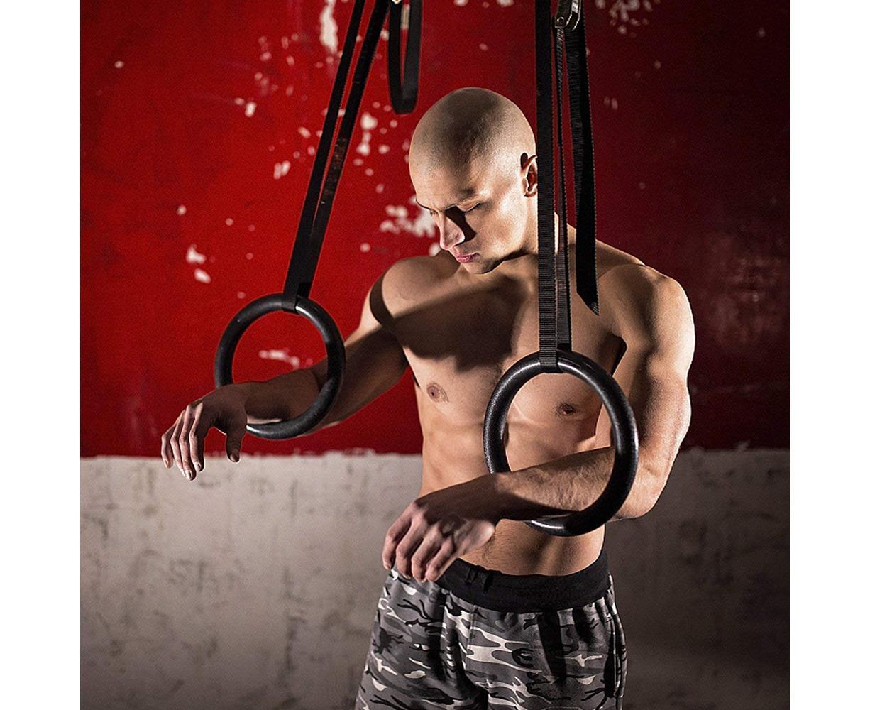 Nylon triceps rope twisted rope triceps cord to pull down with non-slip handles - biceps, triceps, gym or at V1263-JX-1223