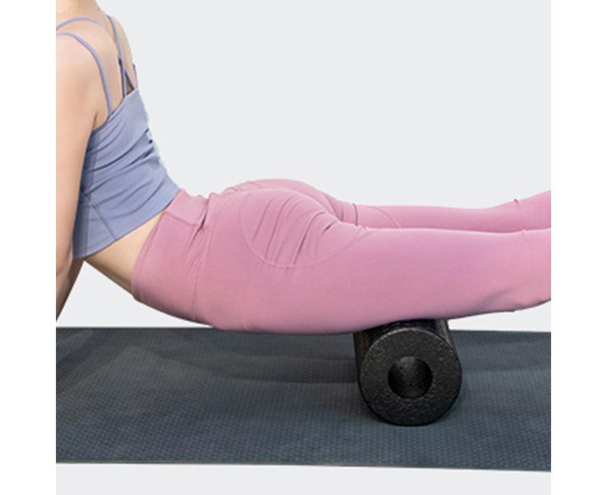 Standard fascia roll. Original massage roller for fascia training - Training role in various - Black V1263-JX-1229