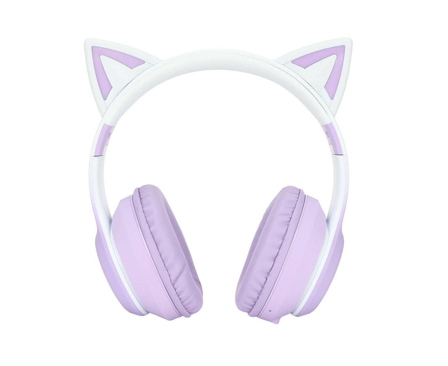 Cat Ear Bluetooth Gaming Headphones Wireless Foldable Music Headset with LED Light Detachable Microphone V1263-JX-123