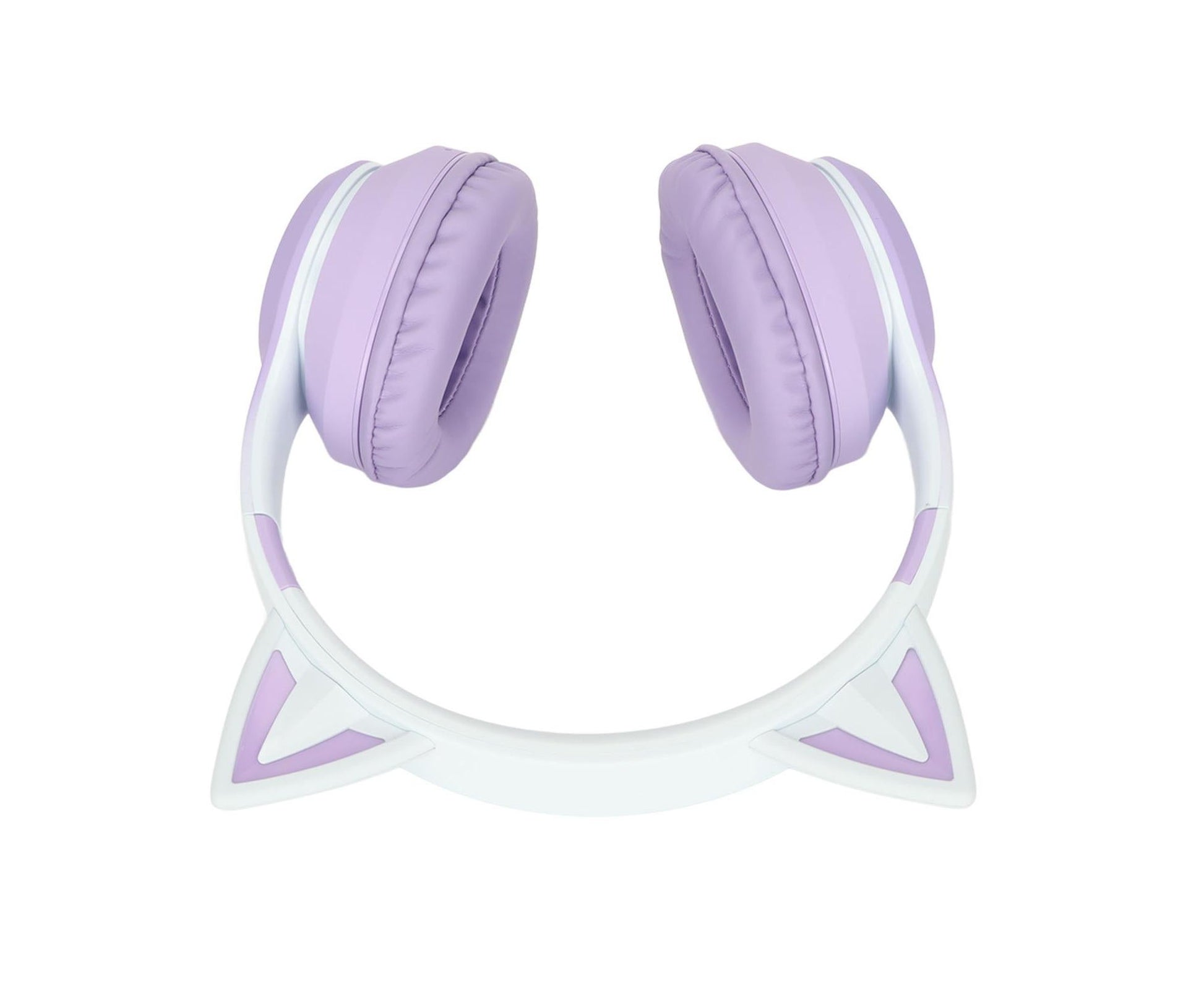 Cat Ear Bluetooth Gaming Headphones Wireless Foldable Music Headset with LED Light Detachable Microphone V1263-JX-123