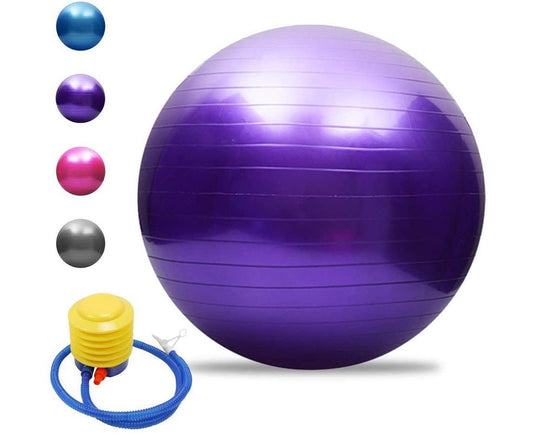 Yoga ball, anti-burst, thickened, stability, balance ball, pilates, barre, physiotherapy, exercise ball, V1263-JX-1233