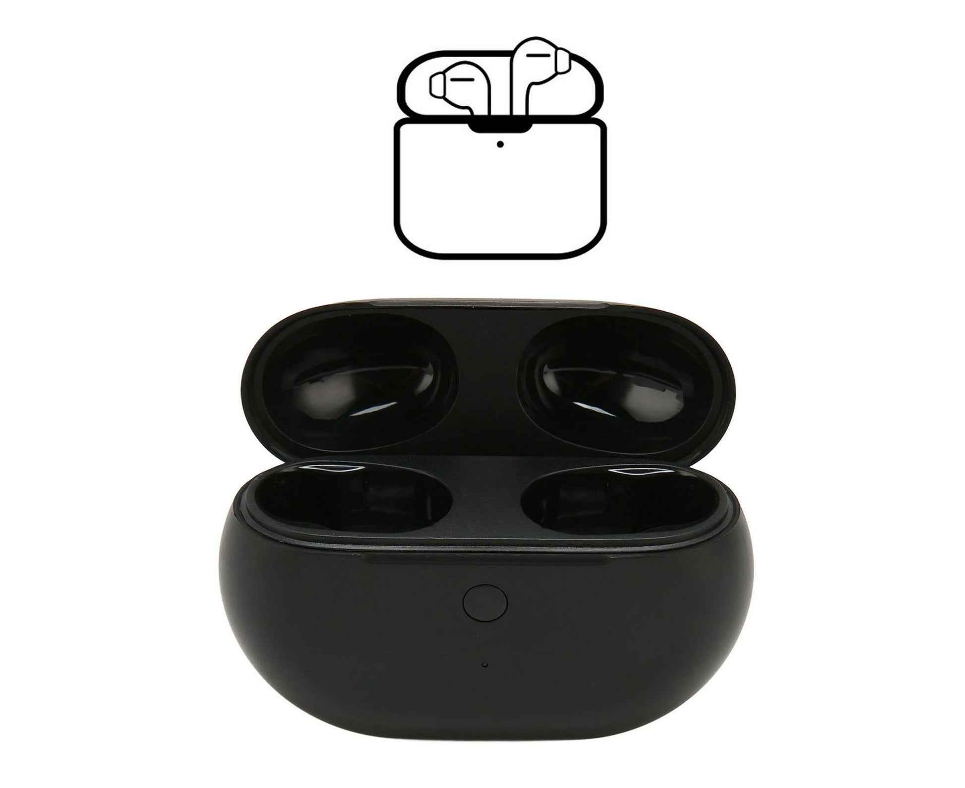 Wireless Charger Case Full Protective Charging Replacement with Bluetooth Pairing Sync Button for Studio Buds V1263-JX-125
