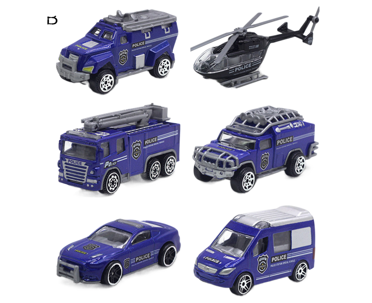 6Pcs Engineering Vehicle Simulate Gifts 1/58 Scale Boy and Girls Interactive Play Pull Back Car for School V1263-JX-1256