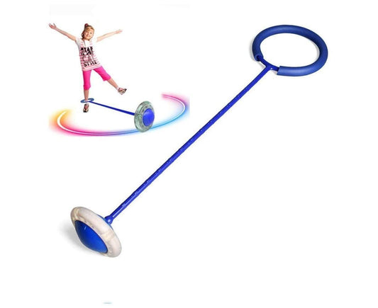 Boy and Girl Jumping Ball, Fitness Jumping Sports Swing Ball, Boy and Girl Fitness Fat Burning Skipping-Blue V1263-JX-1265