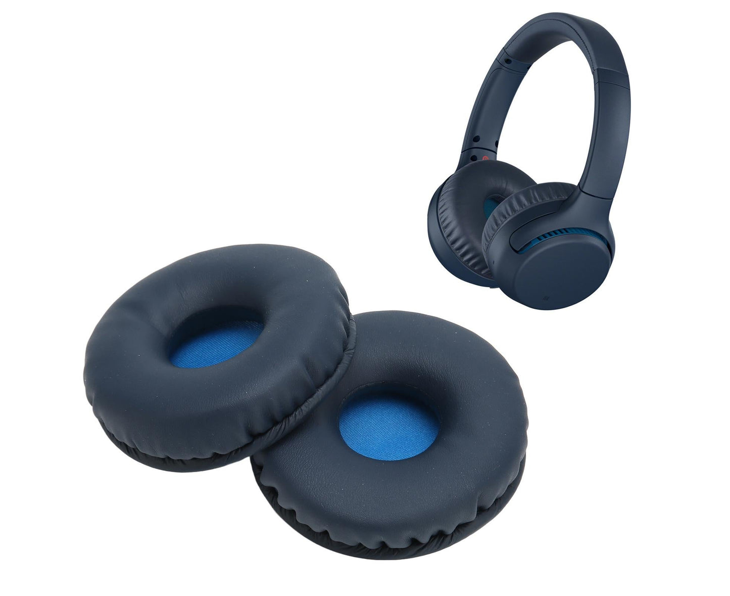 Headphone Ear Pads Protein Leather Memory Foam Replacement Pad Cushions for WH XB700 Wireless Headphones V1263-JX-127