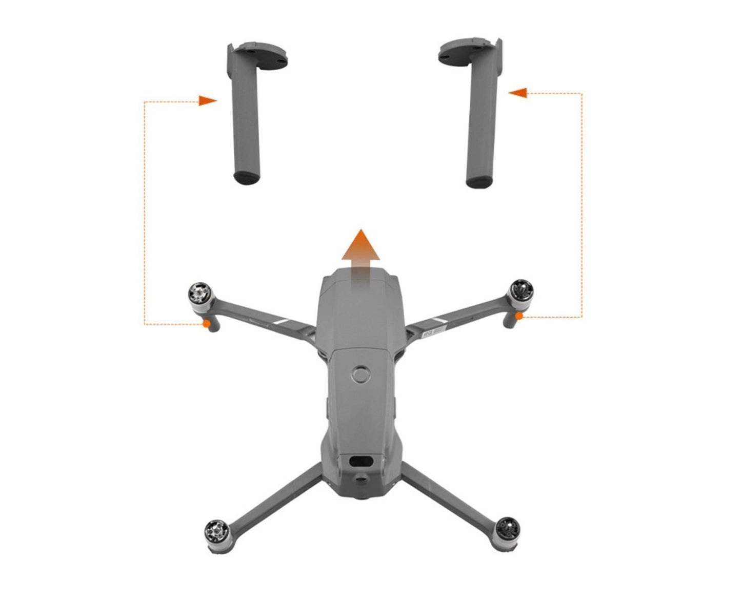 Front Left Right Landing Gear Bracket Replacement for DJI Mavic2 Drone Accessory Right V1263-JX-1271