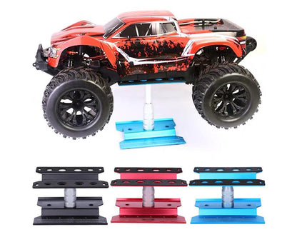 Metal Repair Station Stand Platform for 1/8 1/10 1/16 Remote Control Crawl Car Blue V1263-JX-1276
