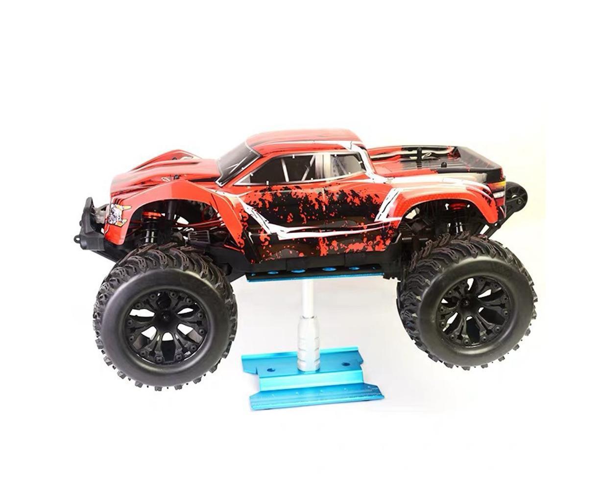 Metal Repair Station Stand Platform for 1/8 1/10 1/16 Remote Control Crawl Car Blue V1263-JX-1276