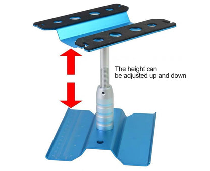 Metal Repair Station Stand Platform for 1/8 1/10 1/16 Remote Control Crawl Car Blue V1263-JX-1276