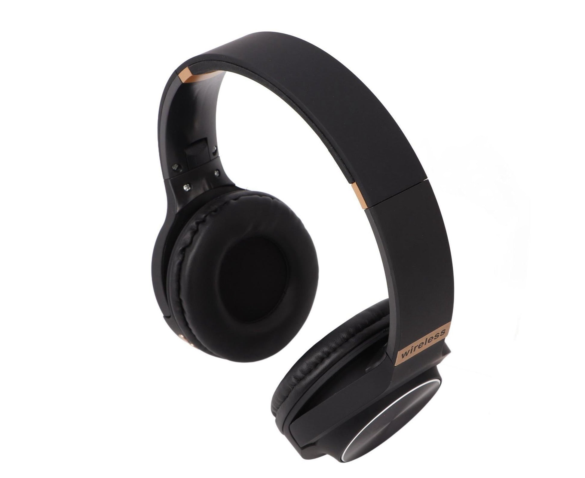 Foldable Bluetooth Headset Multifunction Noise Canceling HiFi Stereo Wireless Bluetooth Headphones Black V1263-JX-128