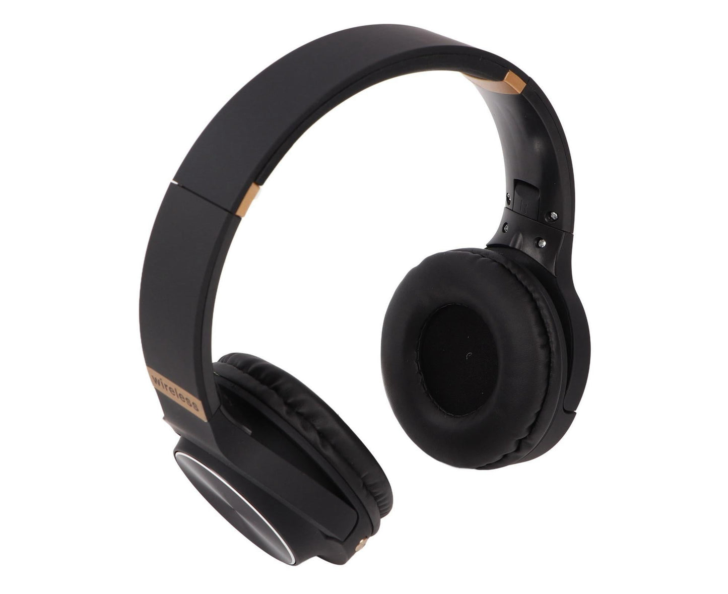 Foldable Bluetooth Headset Multifunction Noise Canceling HiFi Stereo Wireless Bluetooth Headphones Black V1263-JX-128
