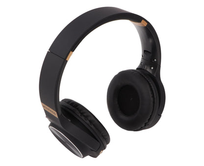 Foldable Bluetooth Headset Multifunction Noise Canceling HiFi Stereo Wireless Bluetooth Headphones Black V1263-JX-128