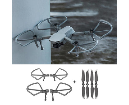 Propeller Blade Guard Circles Protector Accessories Kit for DJI Mavic Air 2 Grey Silver V1263-JX-1282