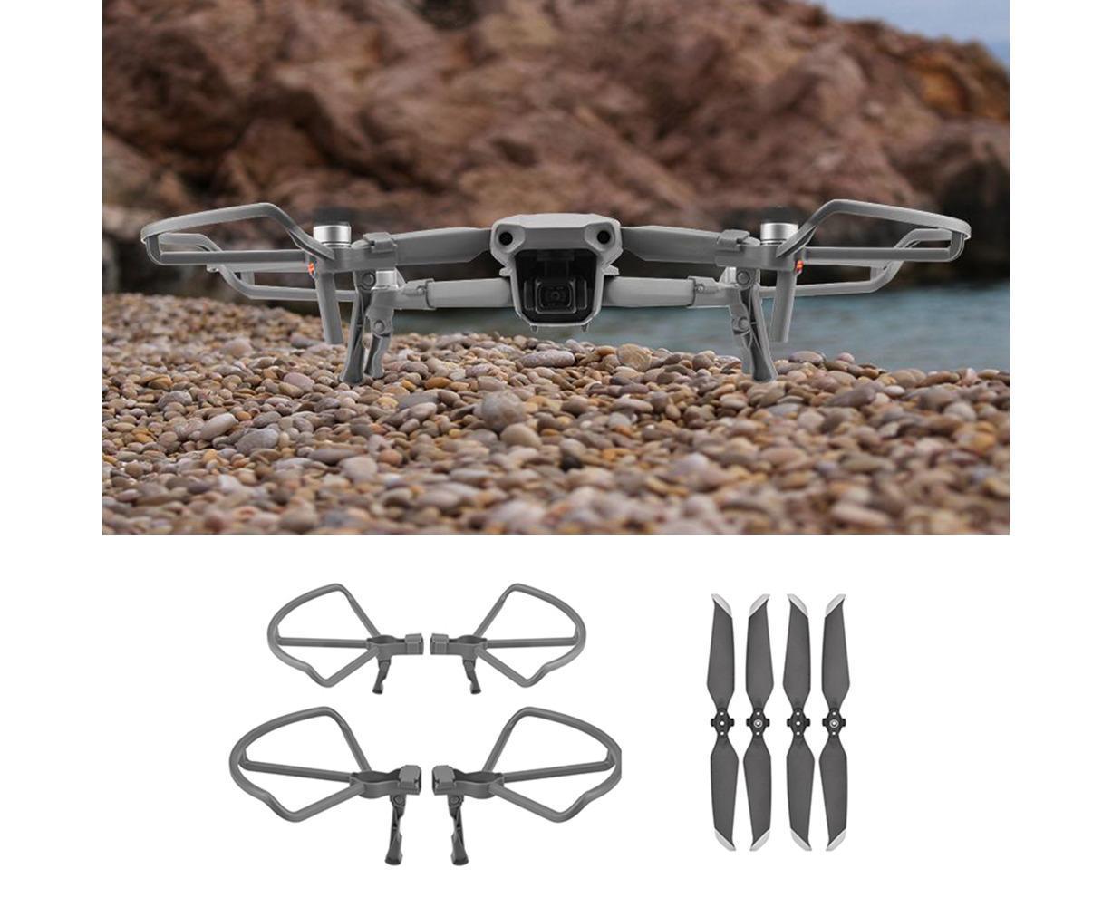 Propeller Blade Guard Circles Protector Accessories Kit for DJI Mavic Air 2 Grey Silver V1263-JX-1282