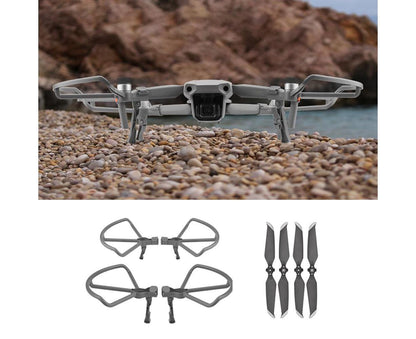Propeller Blade Guard Circles Protector Accessories Kit for DJI Mavic Air 2 Grey Silver V1263-JX-1282