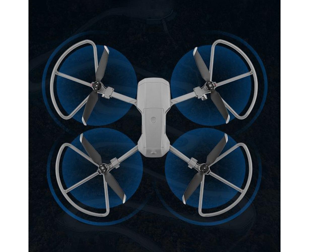 Propeller Blade Guard Circles Protector Accessories Kit for DJI Mavic Air 2 Grey Silver V1263-JX-1282