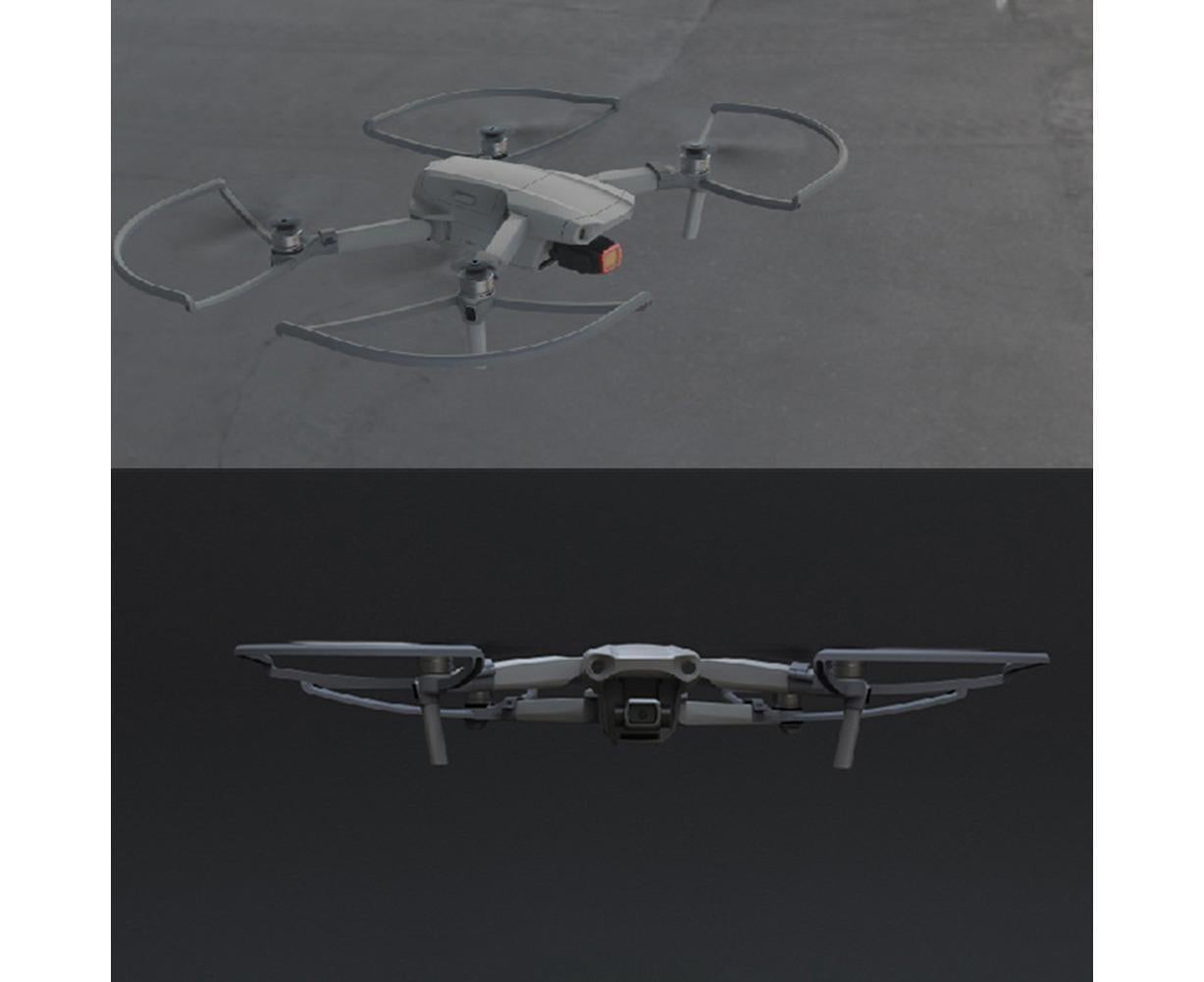 Propeller Protective Anti-collision Rings Guard Set for DJI Mavic Air 2 Drone Grey V1263-JX-1283