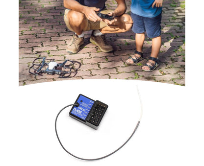 RC Receiver Durable Practical Useful secure Sturdy Portable Plastic RC Car Boat 2.4GHz 6 Channel Receiver V1263-JX-1286