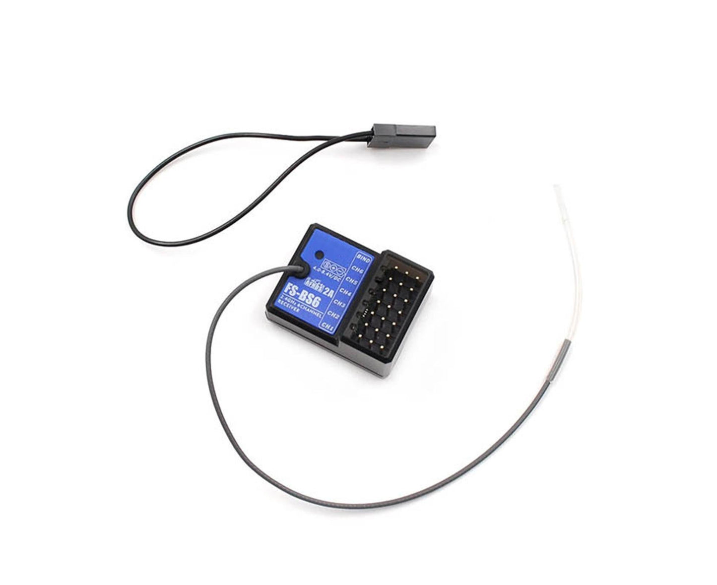 RC Receiver Durable Practical Useful secure Sturdy Portable Plastic RC Car Boat 2.4GHz 6 Channel Receiver V1263-JX-1286