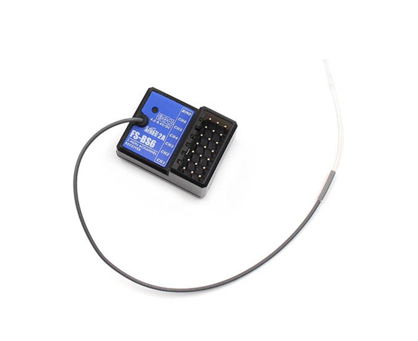 RC Receiver Durable Practical Useful secure Sturdy Portable Plastic RC Car Boat 2.4GHz 6 Channel Receiver V1263-JX-1286