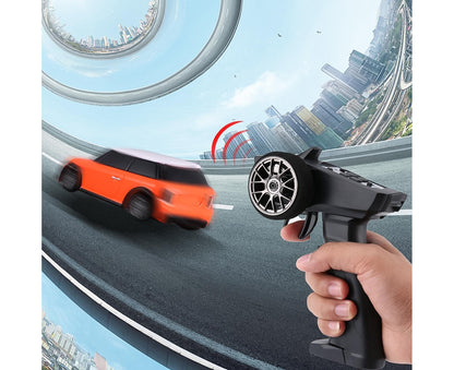 Remote Control High Imitation Electrical Full Proportional Racing Car Remote Controller for Boy and Girl Black V1263-JX-1292