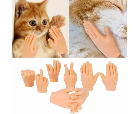 Tiny Finger Hands Novelty Toys,Adult Boy and Girl Party Small Hand Finger Fidget Finger Toys Hand Palm Finger V1263-JX-1295
