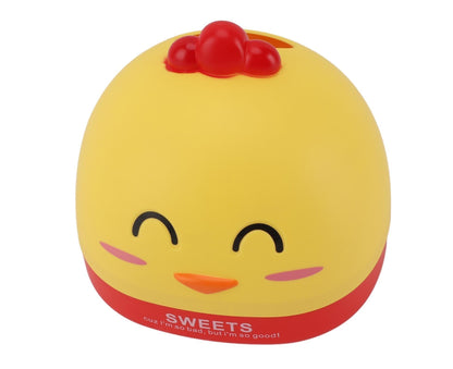 Tissue Dispenser Box Plastic Cartoon Shaped Tissue Container for Countertop Yellow V1263-JX-1305