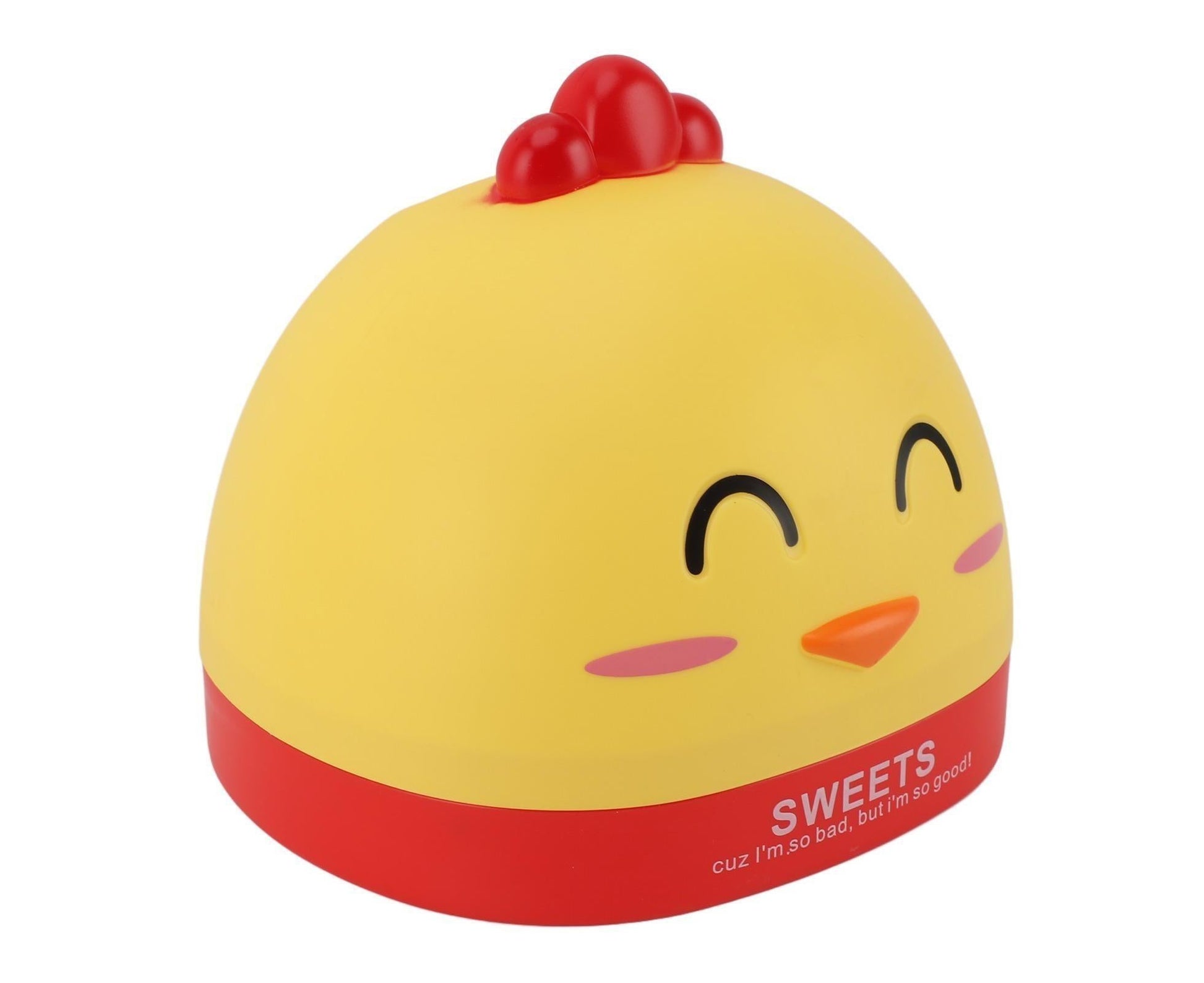 Tissue Dispenser Box Plastic Cartoon Shaped Tissue Container for Countertop Yellow V1263-JX-1305