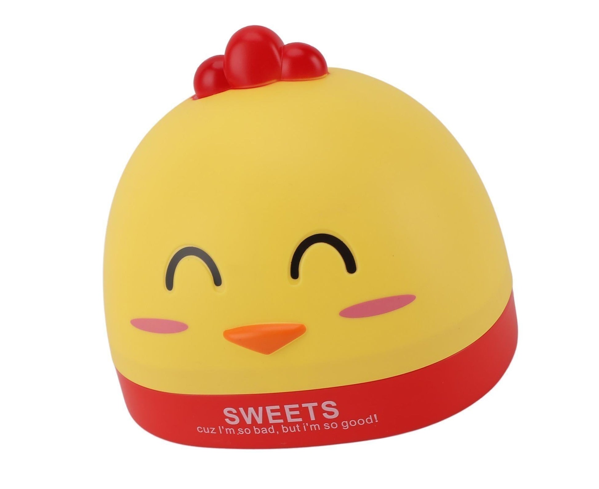 Tissue Dispenser Box Plastic Cartoon Shaped Tissue Container for Countertop Yellow V1263-JX-1305