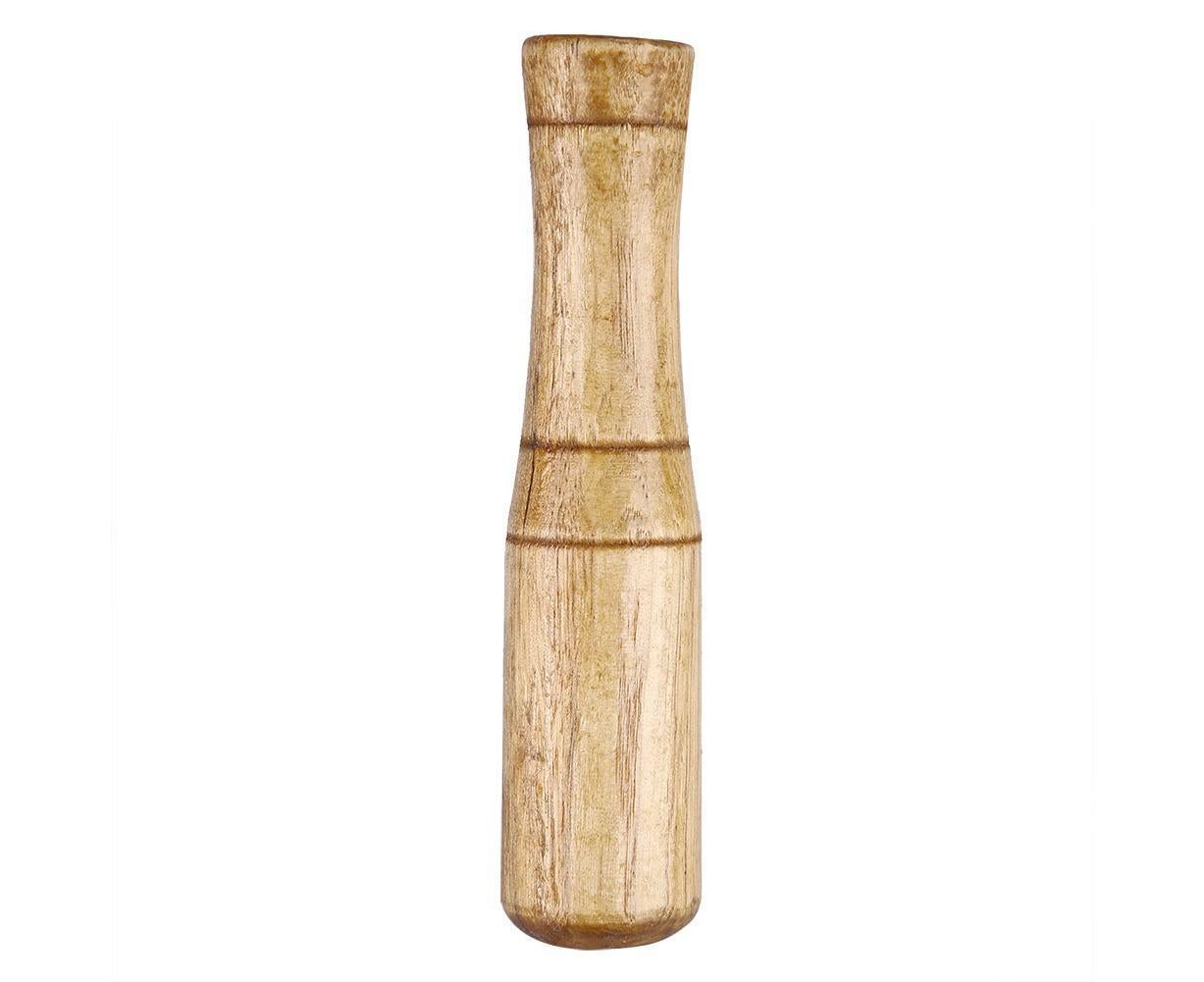 Kitchen Hand Manual Wood Garlic Ginger Spices Mortar Pestle Set Grinding Bowl Grinder V1263-JX-1306