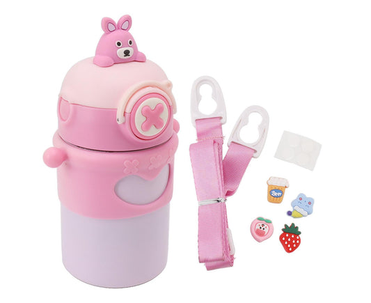 Water Bottle Portable Large Capacity Stainless Steel Vacuum Cup Outdoors 500ml Insulated Water Cup for Boy V1263-JX-1308