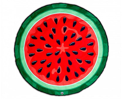 BigMouth Inc. 152cm Gigantic Watermelon Beach Blanket Outdoor Travel Mat Round V1263-JX-1309