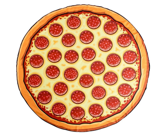 BigMouth Inc. 152cm Gigantic Pizza Beach Blanket Outdoor Pool Travel Mat Round V1263-JX-1310