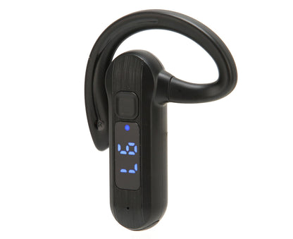 Single Ear Bone Conduction Headset Digital Display Voice Control Answering Wireless Earphone for Sports V1263-JX-132