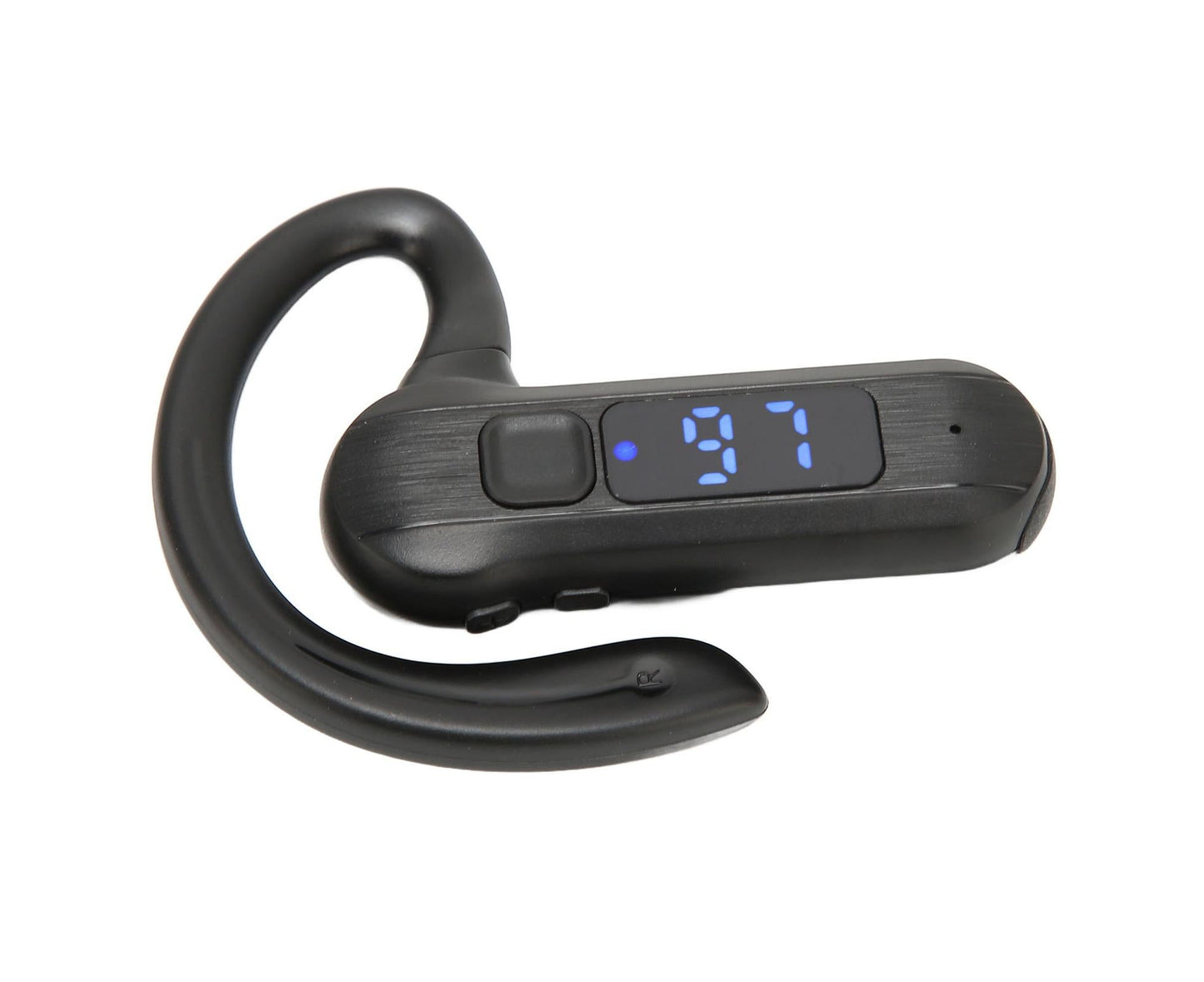 Single Ear Bone Conduction Headset Digital Display Voice Control Answering Wireless Earphone for Sports V1263-JX-132