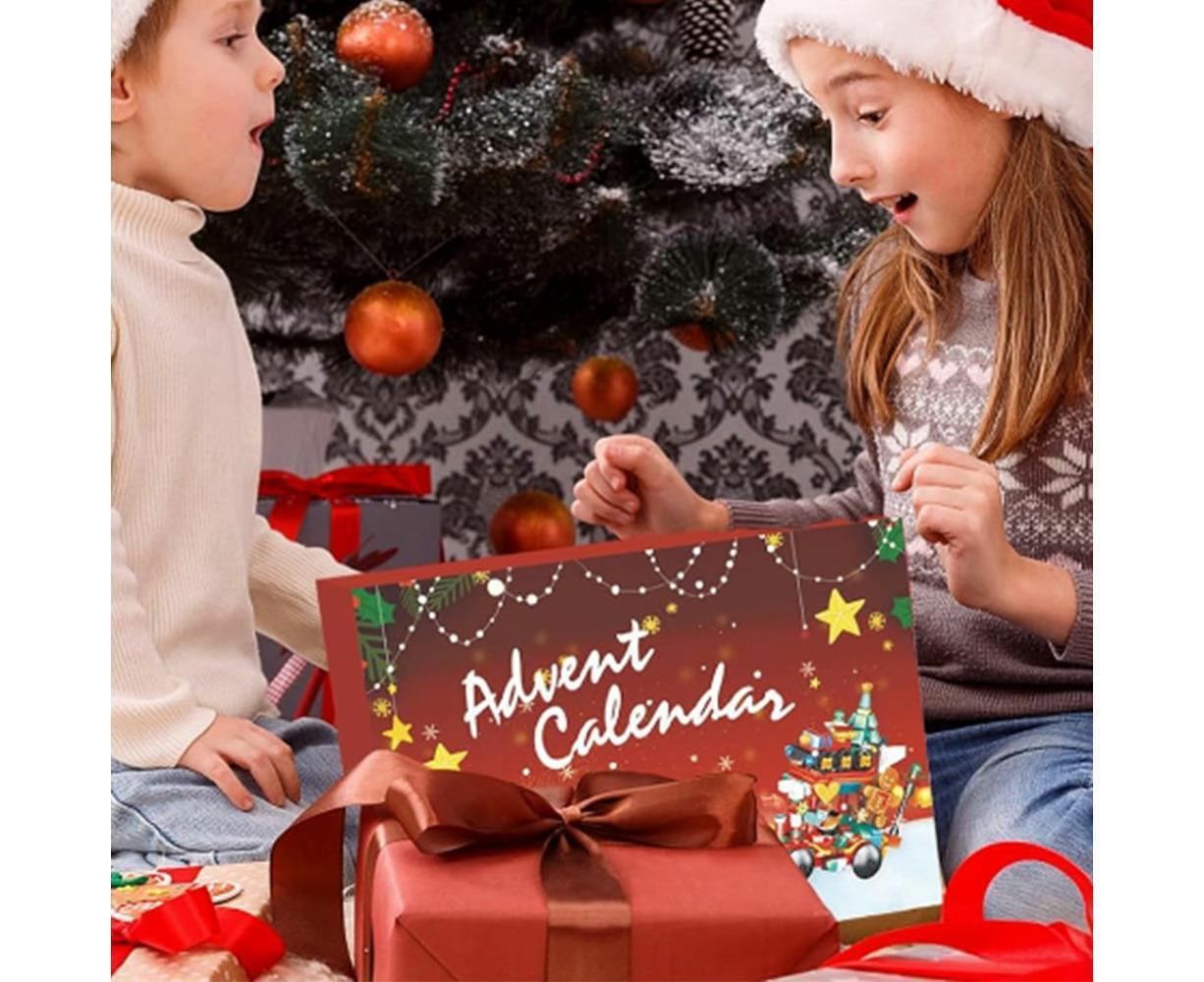 2024 Advent Calendar Christmas Building Block 24 Days Countdown Surprise Box V1263-JX-1321