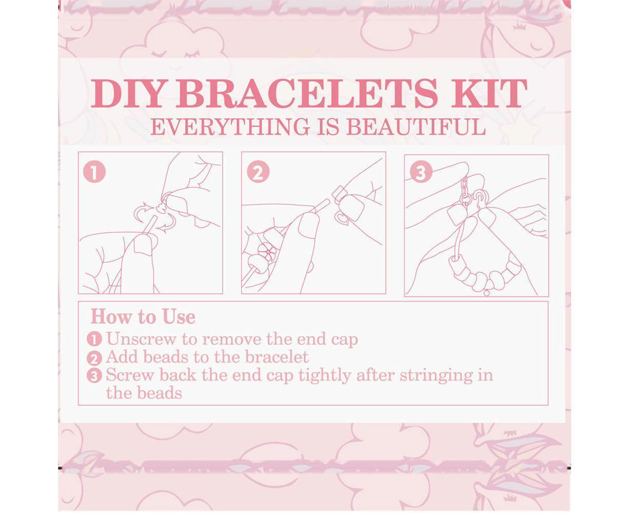 24 DAYS Christmas Advent Countdown Calendar Charm Bracelet Making Kit V1263-JX-1327