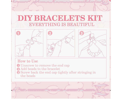 24 DAYS Christmas Advent Countdown Calendar Charm Bracelet Making Kit V1263-JX-1327
