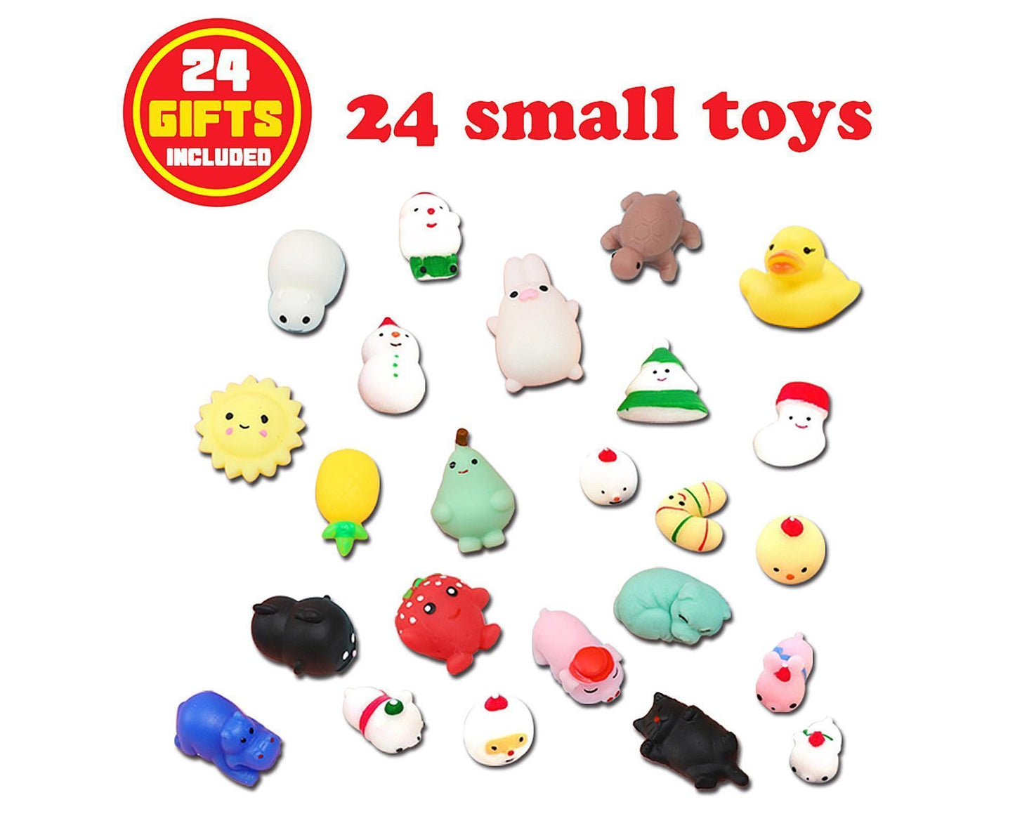 24 Days of Christmas Blind Calendar Christmas Squeeze Gift Box V1263-JX-1329