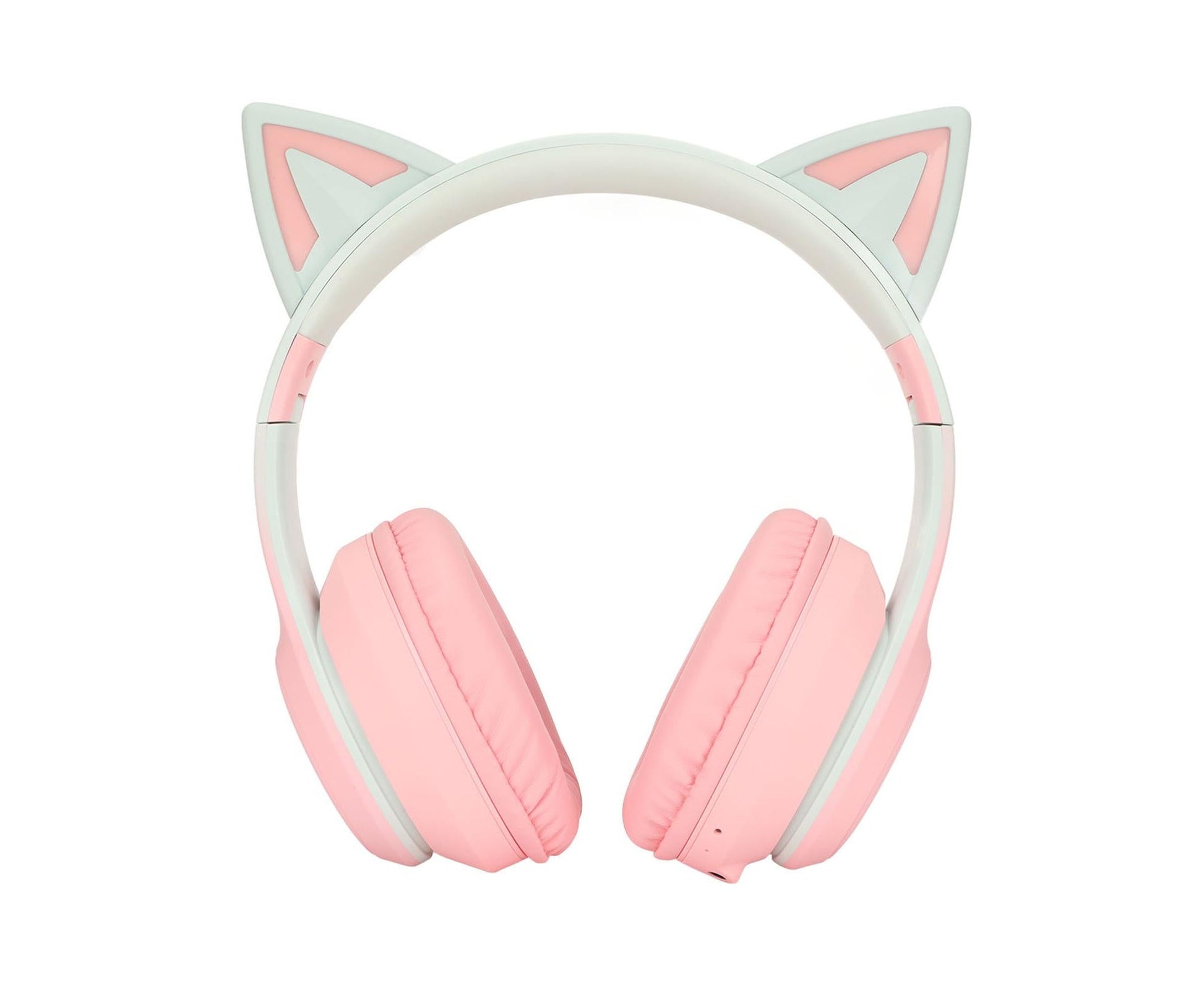 Cat Ear Bluetooth Gaming Headphones Wireless Foldable Music Headset with LED Light Detachable Microphone V1263-JX-133