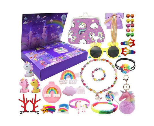 Advent Calendar Girls 24 Days Xmas Countdown Calendar Gifts Christmas Blind Box V1263-JX-1330