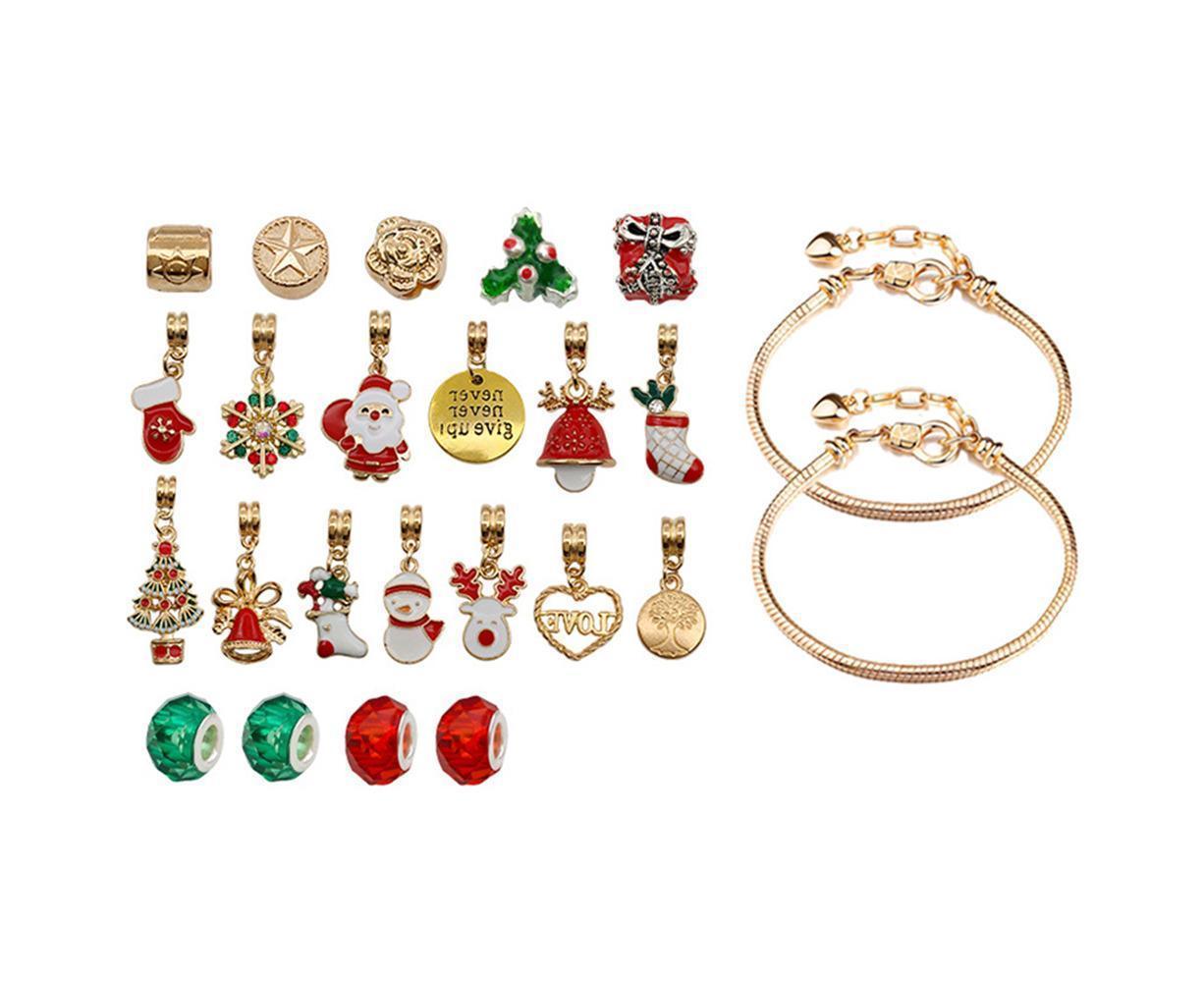 Christmas Advent Calendar with DIY Charm Bracelets V1263-JX-1340