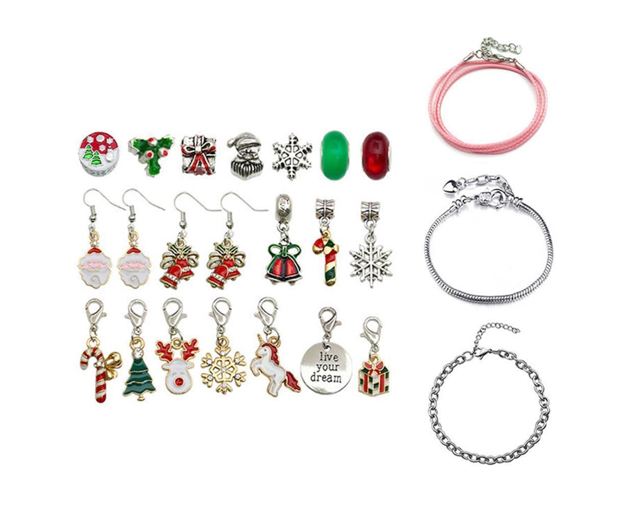 Christmas Advent Calendar with DIY Charm Bracelets V1263-JX-1340