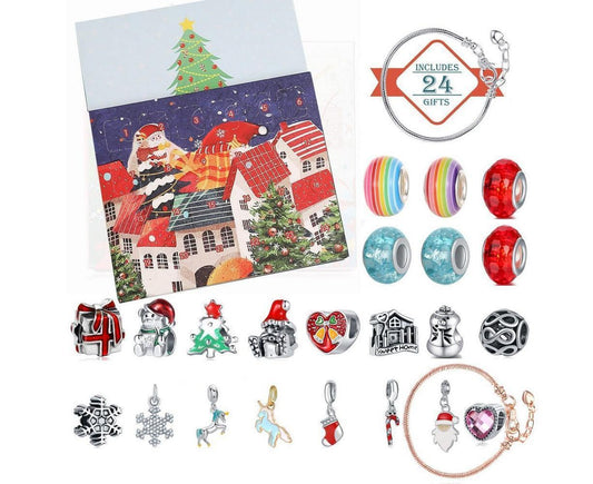 DIY Christmas Bracelet Advent Calendar V1263-JX-1346
