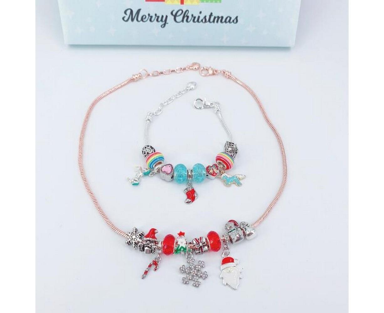 DIY Christmas Bracelet Necklace Advent Calendar V1263-JX-1347