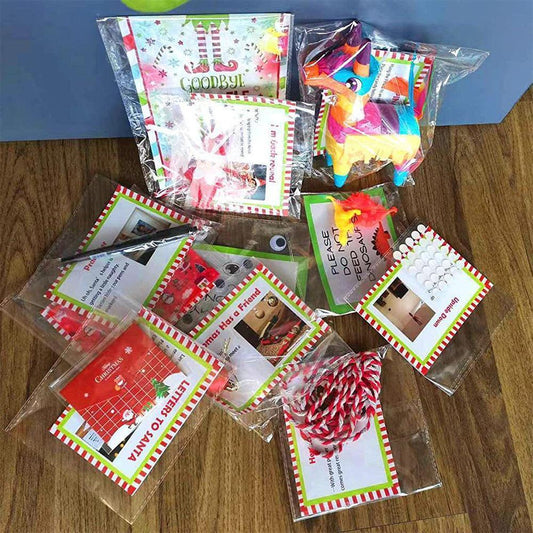 24 Days Christmas Countdown Calendars Elf Kit Xmas Blind Box V1263-JX-1359
