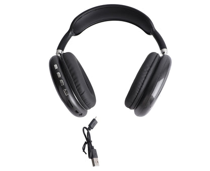 Wireless Bluetooth Headset Bluetooth 5.0 and EDR Stereo Noise Cancelling Lightweight Foldable Bluetooth V1263-JX-136