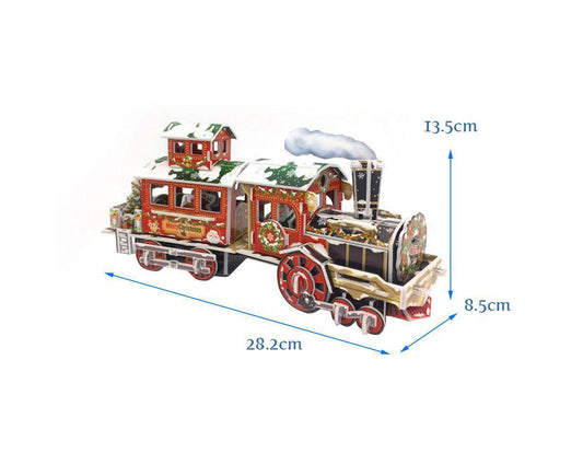 3D Christmas Train Jigsaw Puzzles Jigsaw Express for Christmas Birthday and Valentine Gift V1263-JX-1363