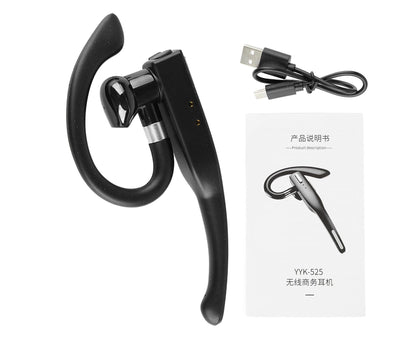 Wireless Bluetooth Earpiece Noise Reduction Lightweight HD Voice IPX7 Waterproof Bluetooth 5.1 Headset for V1263-JX-137