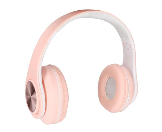 Bluetooth Headset Noise Reduction Foldable Over Ear Wireless Headphone with Colorful Light for Phone Laptop V1263-JX-138